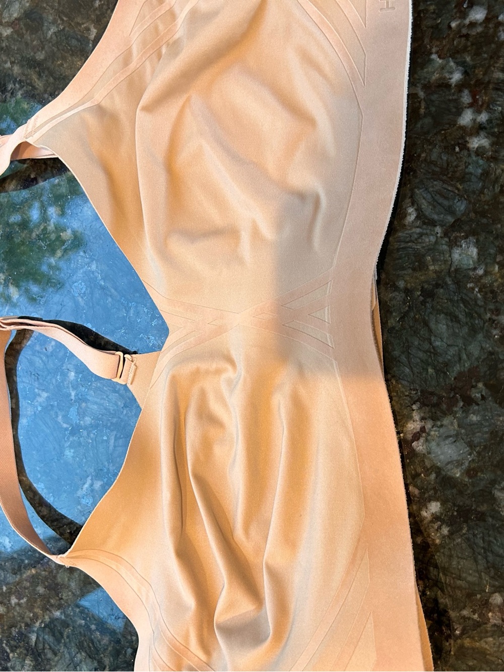 Honeylove Silhouette Wireless Bra. Size 1X. Adjustable. Comfort. Support. Tan - Picture 2 of 6